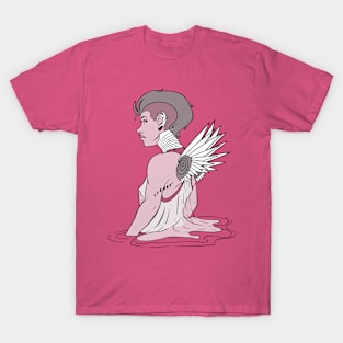 Winged Cyberpunk Angel T-Shirt